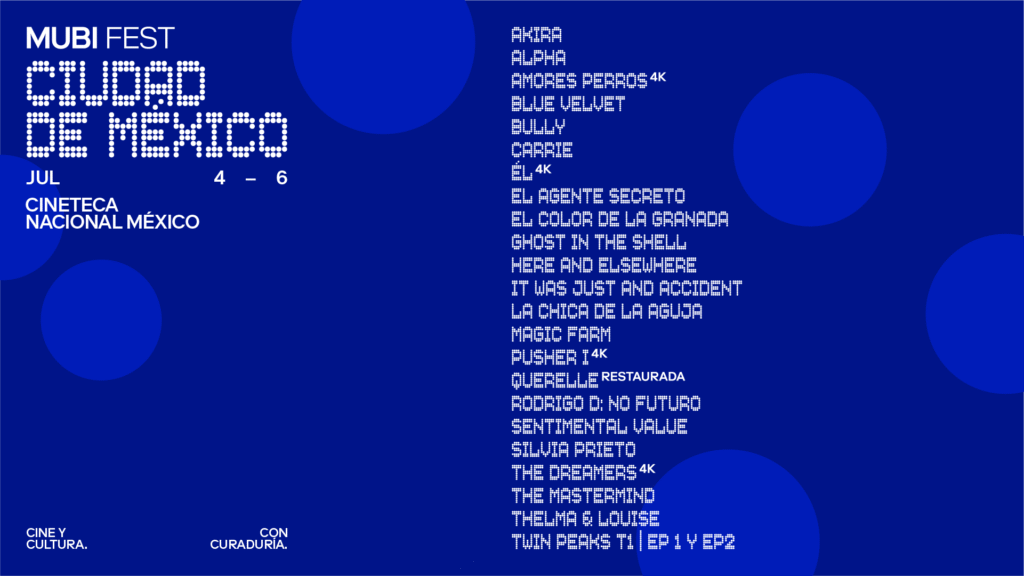 MUBI FEST CIUDAD DE MÉXICO