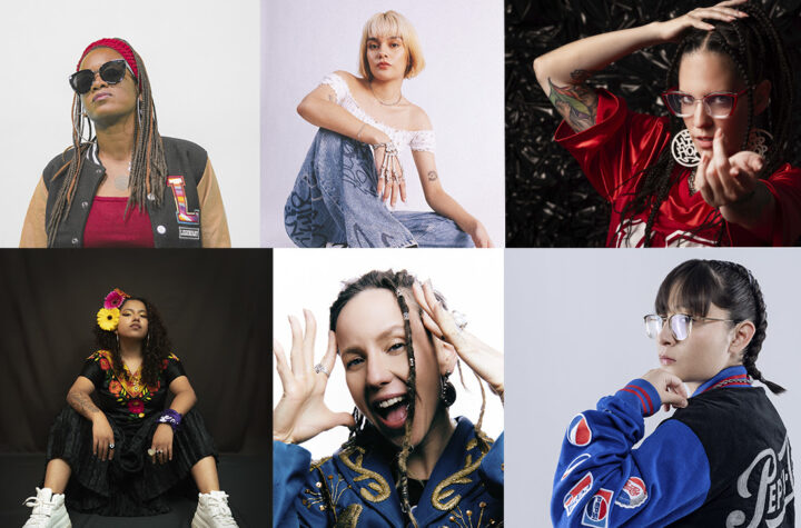 Raperas en el zócalo